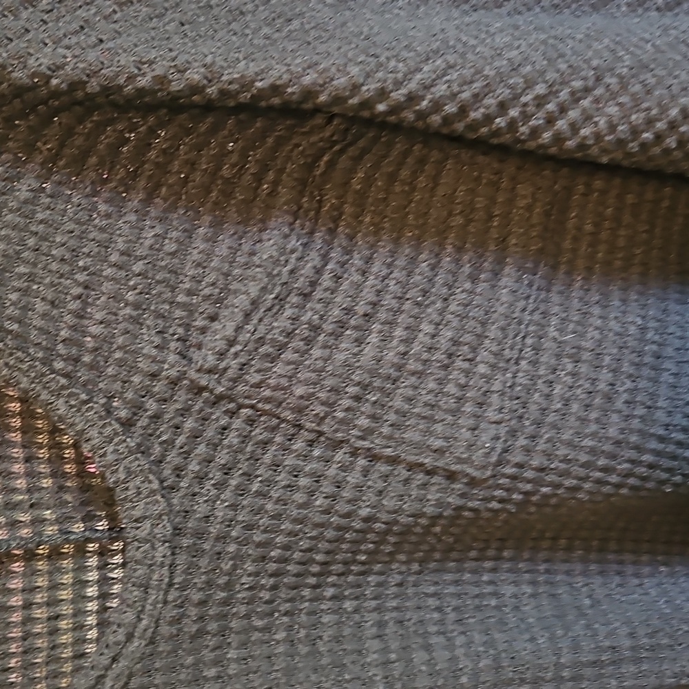 Zenana Outfitters Black Mesh Knit Top - Picture 2 of 3